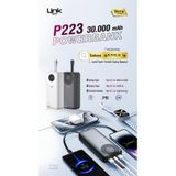 Linktech Link Tech P223 30000 mah 225.5 w beyaz renk powerbank