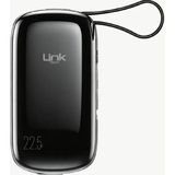 LinkTech MP11 Mini Type-C ve Lightning Şarj Kablolu 22.5W 9600MAH Hızlı Powerbank - Siyah