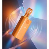 LinkTech MP13 35W Usb-C ve Lightning Kablolu 20000MAH Hızlı Şarjlı Powerbank - Turuncu