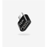 Linktech O192 Usb - Type-C Dönüştürücü Otg Metal Adaptör siyah