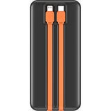Linktech Pc30 Safe Çoklu Kablolu 22.5W Pd 30.000 Mah Powerbank Siyah