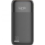 Linktech Pd13 Siyah Premium 10000 Mah Pd 30w Süper Hızlı Powerbank
