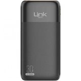Linktech Pd23 Siyah Premium 20000 Mah Pd 30w Süper Hızlı Powerbank
