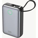 LinkTech PD65 Premium 20000 Mah 65W Hızlı Şarj Powerbank - Gri