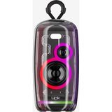 LinkTech R116 Şeffaf Tasarım Ipx5 Sertifikalı Rgb Işıklı Bluetooth Hoparlör