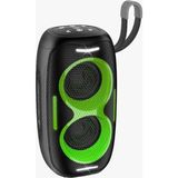 LinkTech R117 Rgb Işıklı Ipx5 Sertifikalı Taşınabilir Bluetooth Hoparlör - Siyah