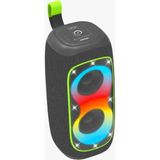 LinkTech R118 LED Işık Efektli Ipx5 Sertifikalı Bluetooth Hoparlör - Gri