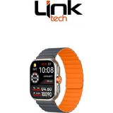 LinkTech S105 Premium Lt Watch 49MM Süper Amoled IP68 Suya Dayanıklı Akıllı Saat (Kvk Türkiye Garantili) - Gri