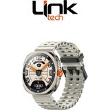 LinkTech S106 Premium Lt Watch 46MM Süper Amoled IP68 Suya Dayanıklı Akıllı Saat (Kvk Türkiye Garantili) - Beyaz