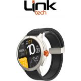 LinkTech S110 Premium Lt Watch 46MM Gps Süper Amoled 5ATM Suya Dayanıklı Akıllı Saat (Kvk Türkiye Garantili) - Siyah