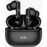 LinkTech S160 Kulakiçi TWS Kablosuz Bluetooth Kulaklık Aktif Gürültü Önleme Özellikli - Siyah