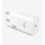 Linktech S667 20W Beyaz Pd Type-c Çıkışlı Hızlı Şarj Aleti
