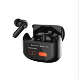 Linktech TW45 Premium Dokunmatik Ekran Kamera Modlu Kablosuz TWS Kulaklık, Siyah
