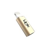 Linktech Type-C To Lightning Dönüştürücü - Linktech O190 Type-C Girişi Lightning Girişine Çeviren Adaptör - Siyah