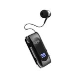 Linktech V80 Makaralı Titreşimli 20 Saat Silikonlu Bluetooth Kulaklık Siyah