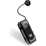 LinkTech V80 Pro Makaralı Titreşimli Kulaklık Siyah Kulakiçi Bluetooth 5.2 Özellikli