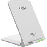 Linktech W515 - 15W Katlanabilir Kablosuz Hızlı Şarj Aleti - Beyaz