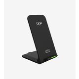 Linktech W515 15W Type-C Masaüstü Wireless Beyaz Telefon Tutacağı ve Şarj Aleti