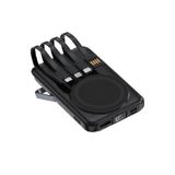 Linktech Wf27 Mini Led Ekranlı 10000 Mah Çoklu Kablolu 22.5W Kablosuz Şarjlı Powerbank