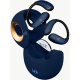 LinkTech X166 Aı 165 Dil Çeviri Destekli Açık Kulak Tasarımlı Bluetooth Kulaklık - Koyu Mavi