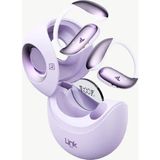 LinkTech X166 Aı 165 Dil Çeviri Destekli Açık Kulak Tasarımlı Bluetooth Kulaklık - Mor