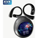LinkTech X167 Yapay Zeka Destekli Dokunmatik Ekranlı Bluetooth Kulaklık – 165 Dil Çeviri Özellikli - Siyah