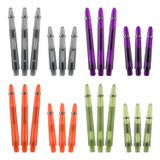LinkVisions Dart Milleri Çelik Yumuşak Uçlar Naylon Şaft PC Şaft Dart Sapları 24'lü Paket