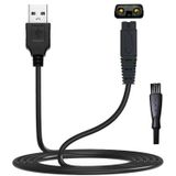 LinMei Microtouch Solo Elektrikli Tıraş Makinesi için Tıraş Makinesi Şarj Kablosu Tek Tıraş Makinesi USB Şarj Kablosu Solo Tıraş Makinesi Şarj Cihazı 80 cm Temizleme Fırçalı
