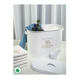 linmetal Bölmeli Metal Kapaklı Ölçekli Deterjanlık, Toz Deterjanlık, Banyo Deterjanlık, (laundry Baskılı)