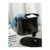 linmetal Bölmeli Metal Kapaklı Ölçekli Deterjanlık, Toz Deterjanlık, Banyo Deterjanlık, Metal Deterjan Kutusu