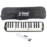 Lino 32 Tuşlu Melodika Bez Çanta siyah