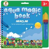 Lino Aqua Magic Book Araçlar Su ile Boyama Kitabı 3 - 6 Yaş Çocuklar İçin Eğlenceli Boyama