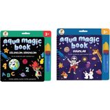 Lino Aqua Magic Book (Su ile Boyama Kitabı) Eğlenelim Öğrenelim - Oyunlar 2'li Set