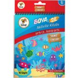 Lino Boya & Sil Aktivite Boyama Kitabı DENİZ CANLILARI