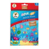 Lino Boya Sil Aktivite Boyama Kitabı - Denizaltı A5 Ebat (Silinebilir)