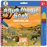 lino boyama kitabı aqua magic book hayvanlar sihirli tfl-1008 - Yok