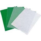 Lino Desenli Kece 20X30 Cm. Yesilli 5 Desen 10Lu