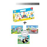 Lino Dot 6'lı Mini Set 3'lü Aktivite Kitap Hediyeli