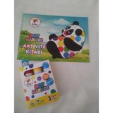 Lino Dot Markers Boyama Kitabı 3'lü Yıkanabilir Kalem ile 3 - 5 Yaş Aralığı İçin Eğlenceli