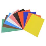 Lino Elişi Kağıdı Yapışkanlı 23X33CM 10LU - 2 Paket - Karışık Çok Renkli