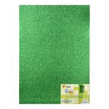 Lino Eva 50 x 70 cm Yeşil 2 mm Simli