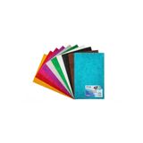 Lino Eva 50x70 Cm.10 Renk 2mm. Simli Yapışkanlı 10lu Paket