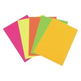 Lino Fosforlu Fon Kartonu 50x70 Cm. 5 Renk 10lu Paket