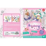 Lino Funny Faces Stickerli Boyama Kitabı - Deniz Kızı