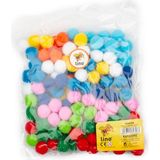Lino Karışık Renkli Yumuşak Ponpon 2 cm 150 Adet
