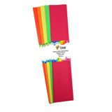 Lino Lüx Fosforlu Krapon Kağıdı 5 Renk 5li (50X100 CM.)