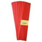 Lino Lux Krapon Kagidi (50X200 Cm) 10Lu Paket Kırmızı