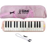 LİNO MELODİKA 32 TUŞLU BEZ ÇANTA PASTEL PEMBE LN-32-PPES
