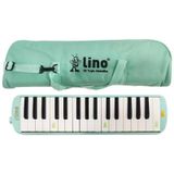 LİNO MELODİKA 32 TUŞLU BEZ ÇANTA PASTEL YEŞİL LN-32-PYES