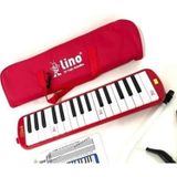 LİNO MELODİKA BEZ ÇANTALI KIRMIZI